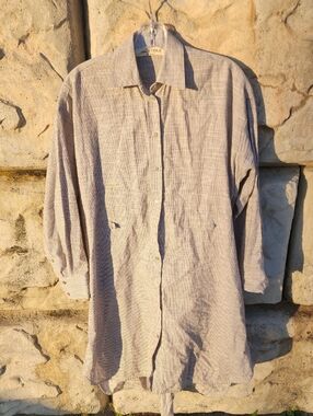Isabel Marant Étoile Striped Cotton Shirt Dress Size 36